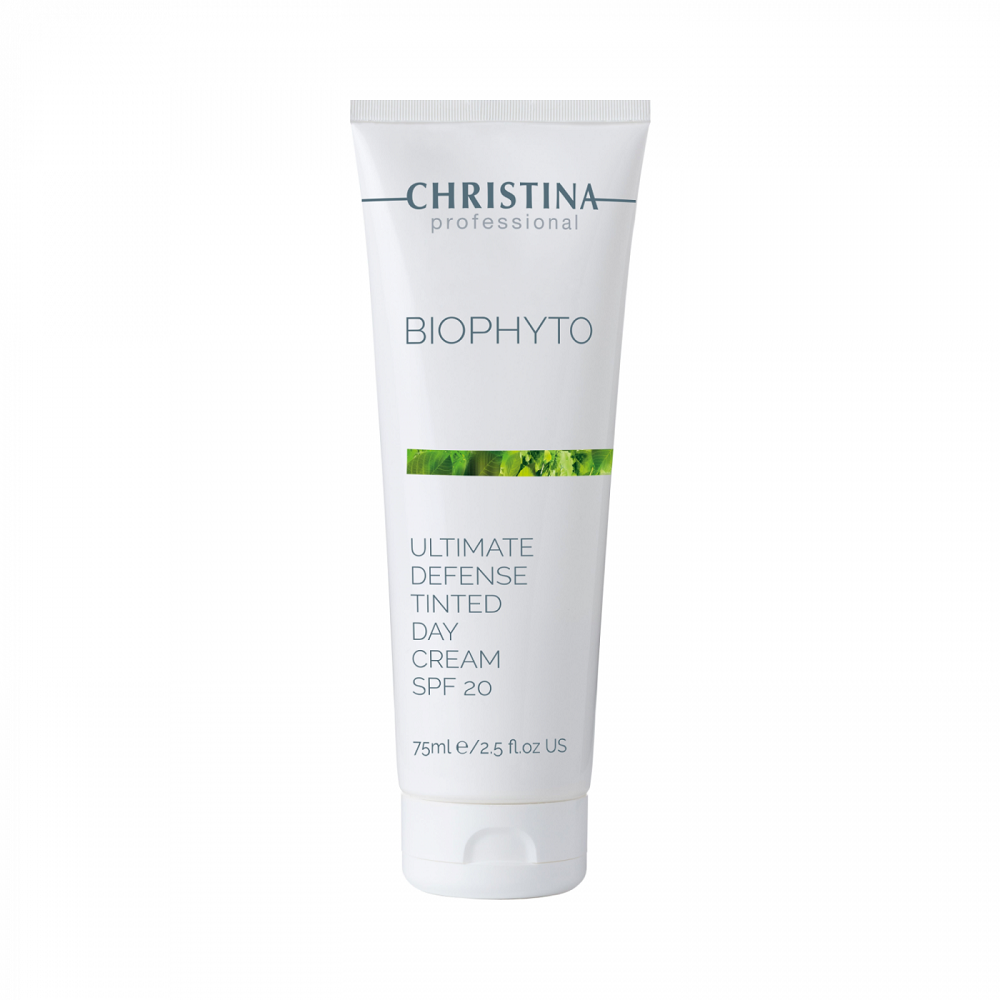 Денний крем Абсолютний захист SPF 20 з тоном Christina Bio Phyto