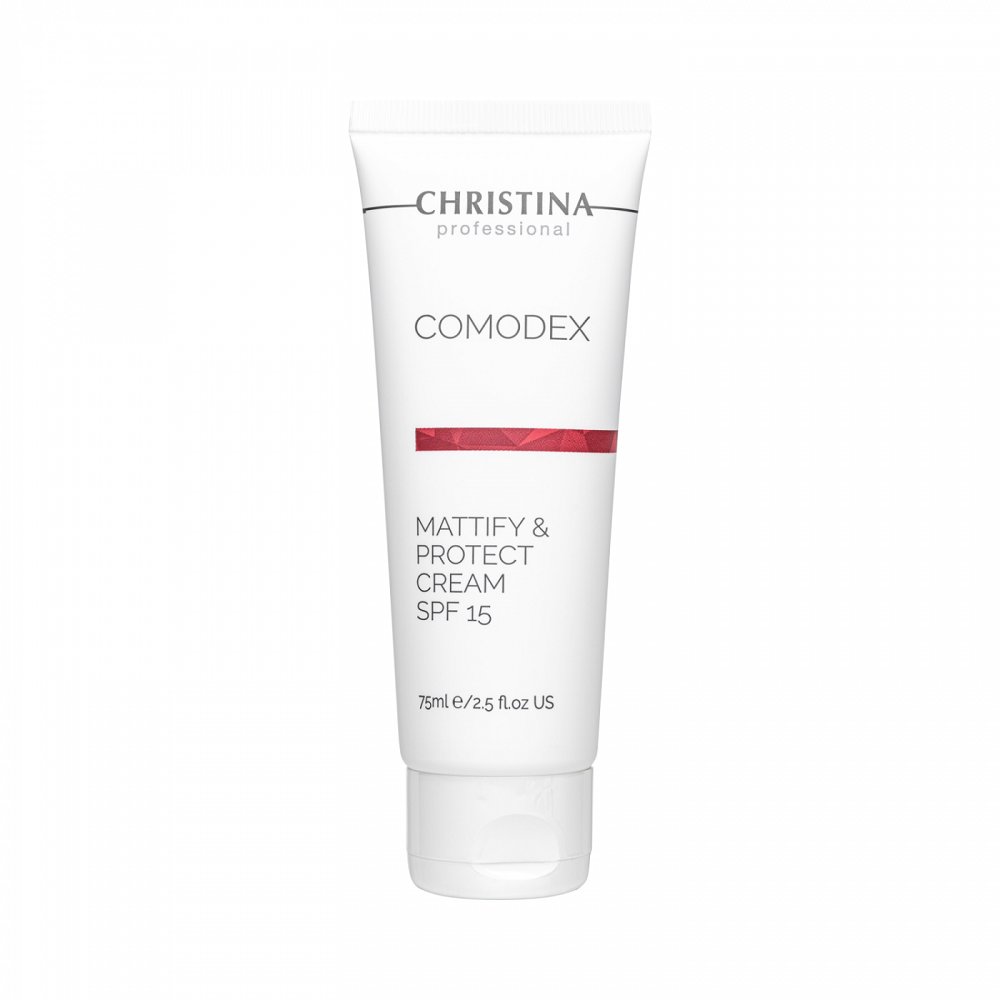 Матуючий захисний крем SPF 15 Christina Comodex