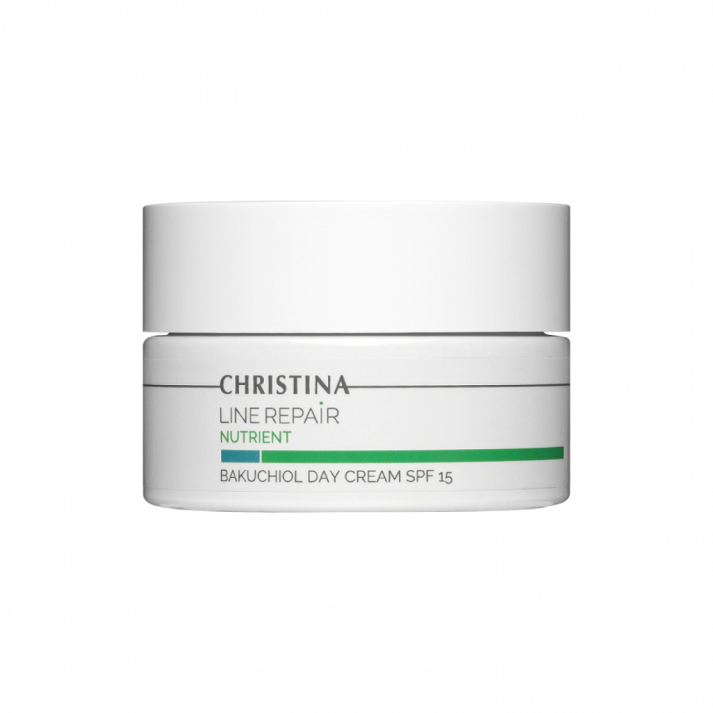 Денний крем із бакучиолом SPF 15 Christina Line Repair Nutrient