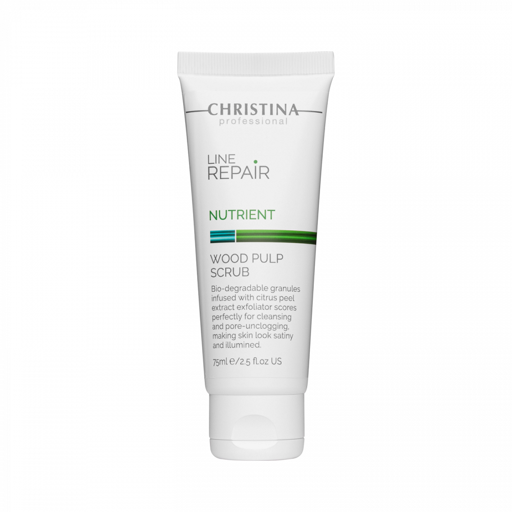 Скраб із деревинною целюлозою Christina Line Repair Nutrient