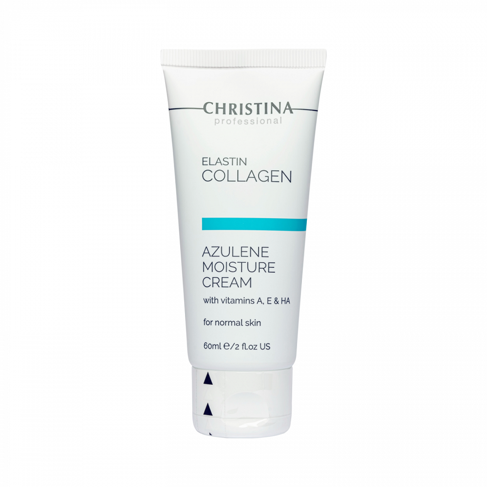 Азуленовий зволожувальний крем для нормальної шкіри Christina General Line