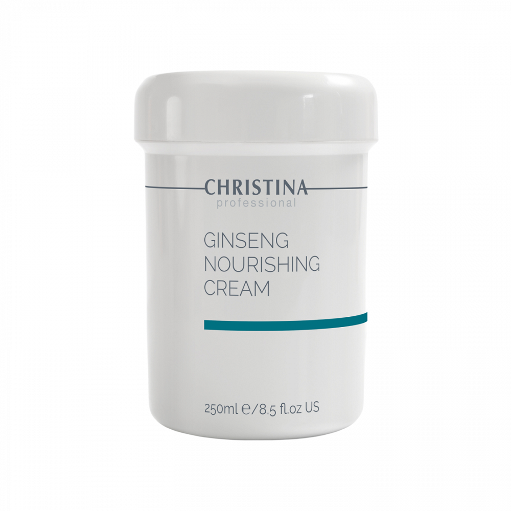 Живильний крем з женьшенем Christina