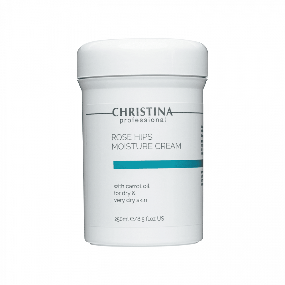 Зволожувальний крем з олією шипшини Christina